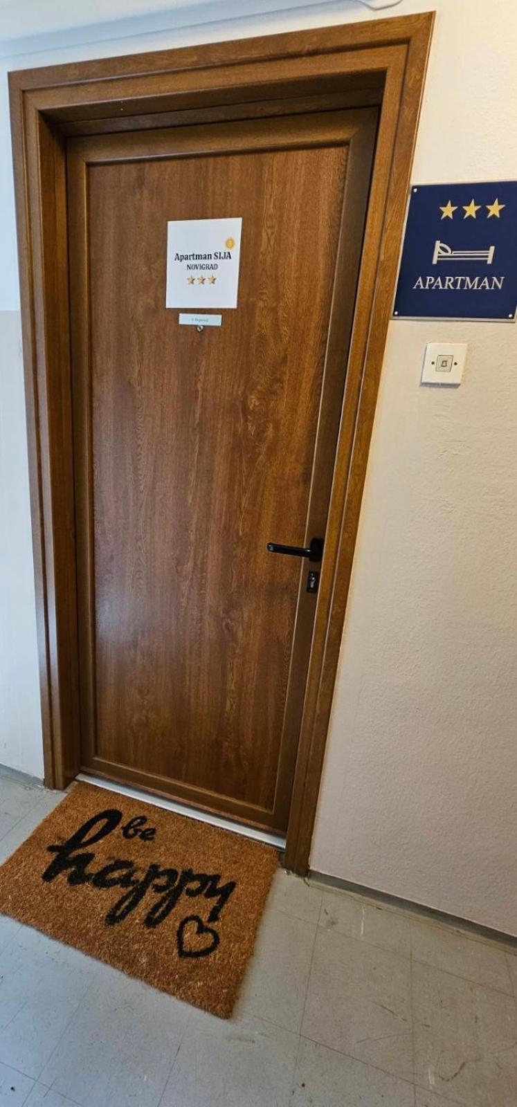 Apartman Sija Novigrad Novigrad  Luaran gambar